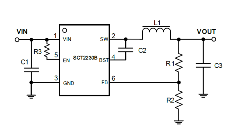 17V Vin, 3A Synonous Step-down DCDC Converter